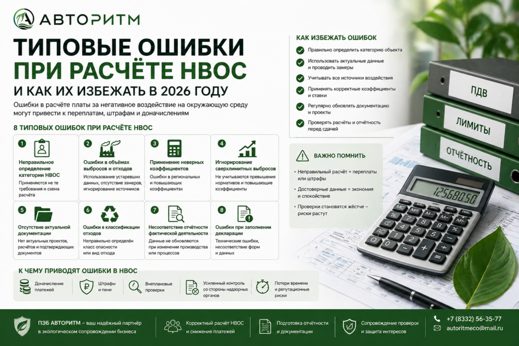 нвос, ошибки при нвос